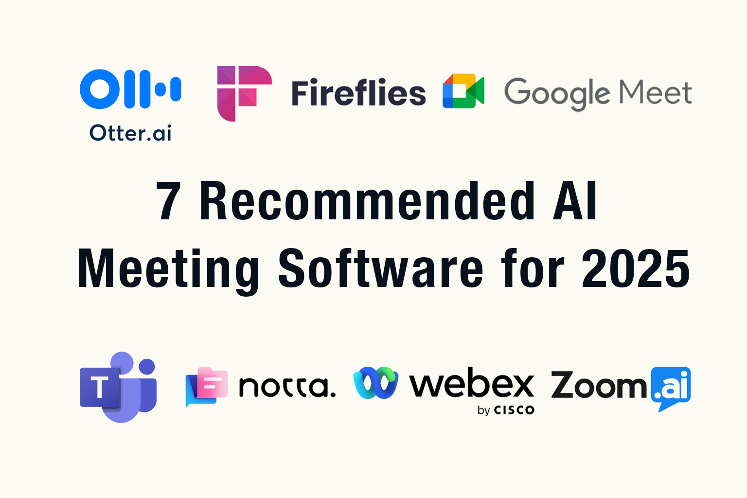 7 Recommended AI Meeting Software for 2025: The Best Options thumbnail